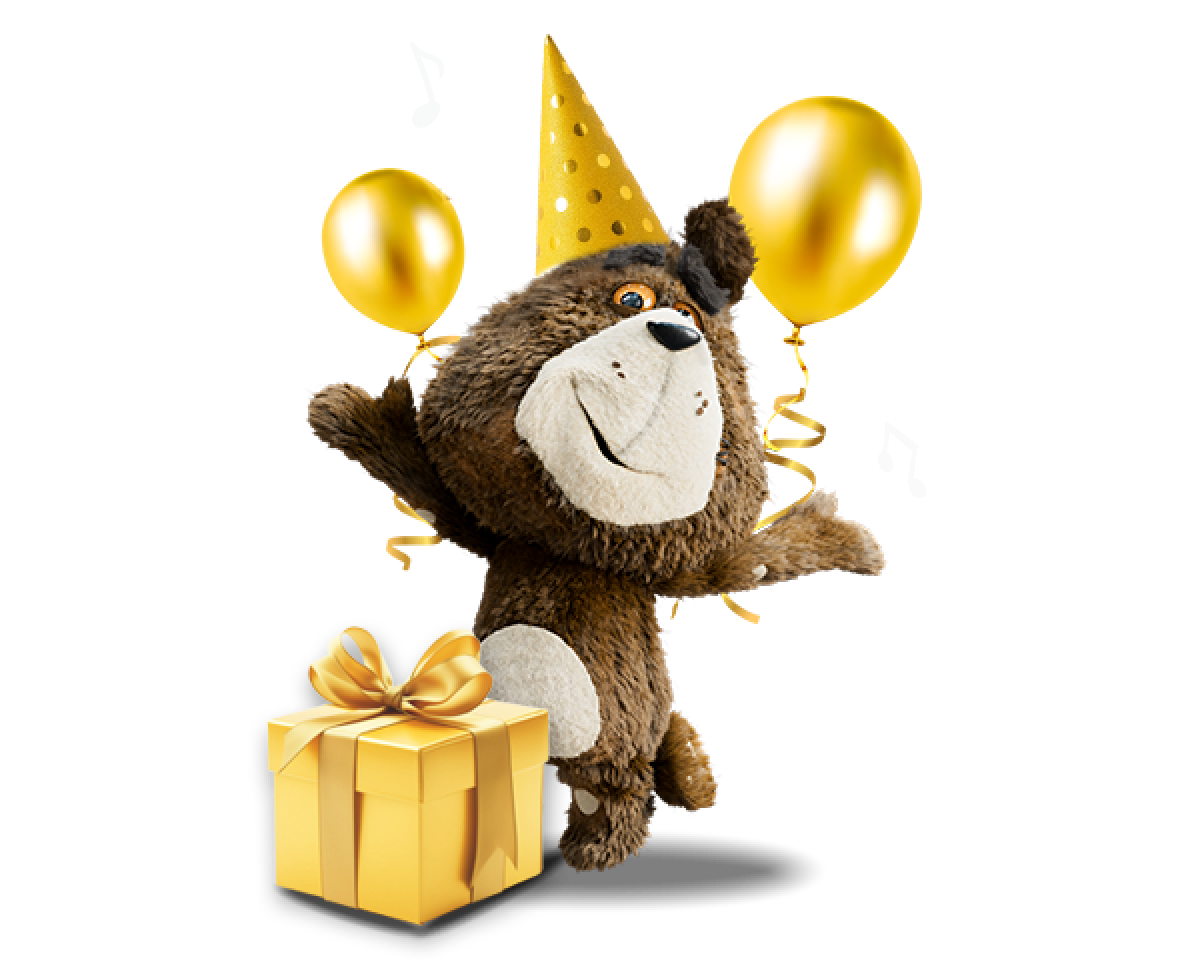 Plush Urodziny Hero