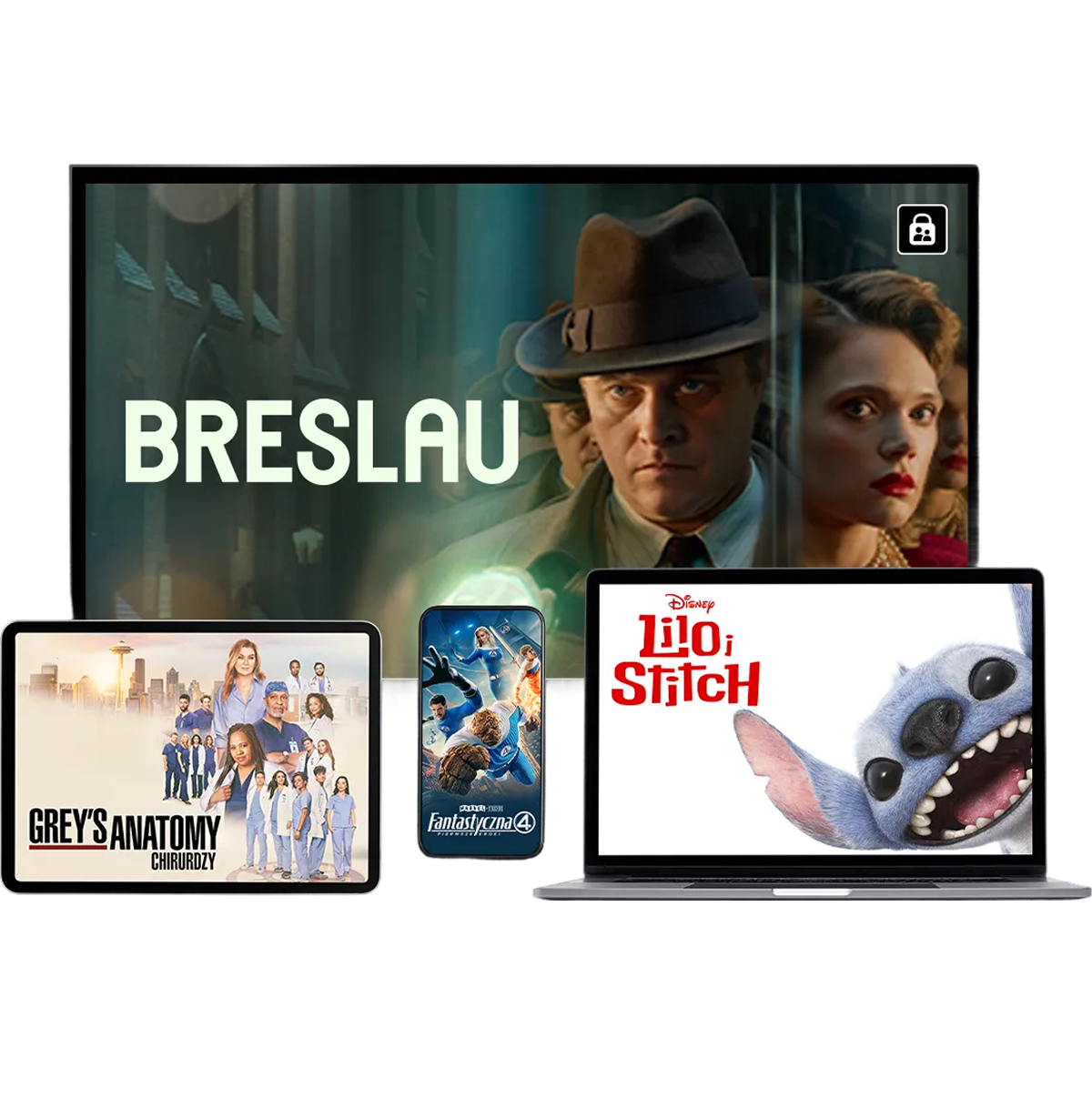 urządzenie z serialami