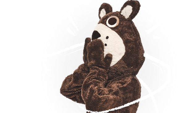 Maskotka niedźwiedzia